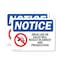 Signmission Safety Culture Sign, 5 in Width, Vinyl Decal, Rectangle OS-2PACK-NS-D-35-L-15523 - alternate 1